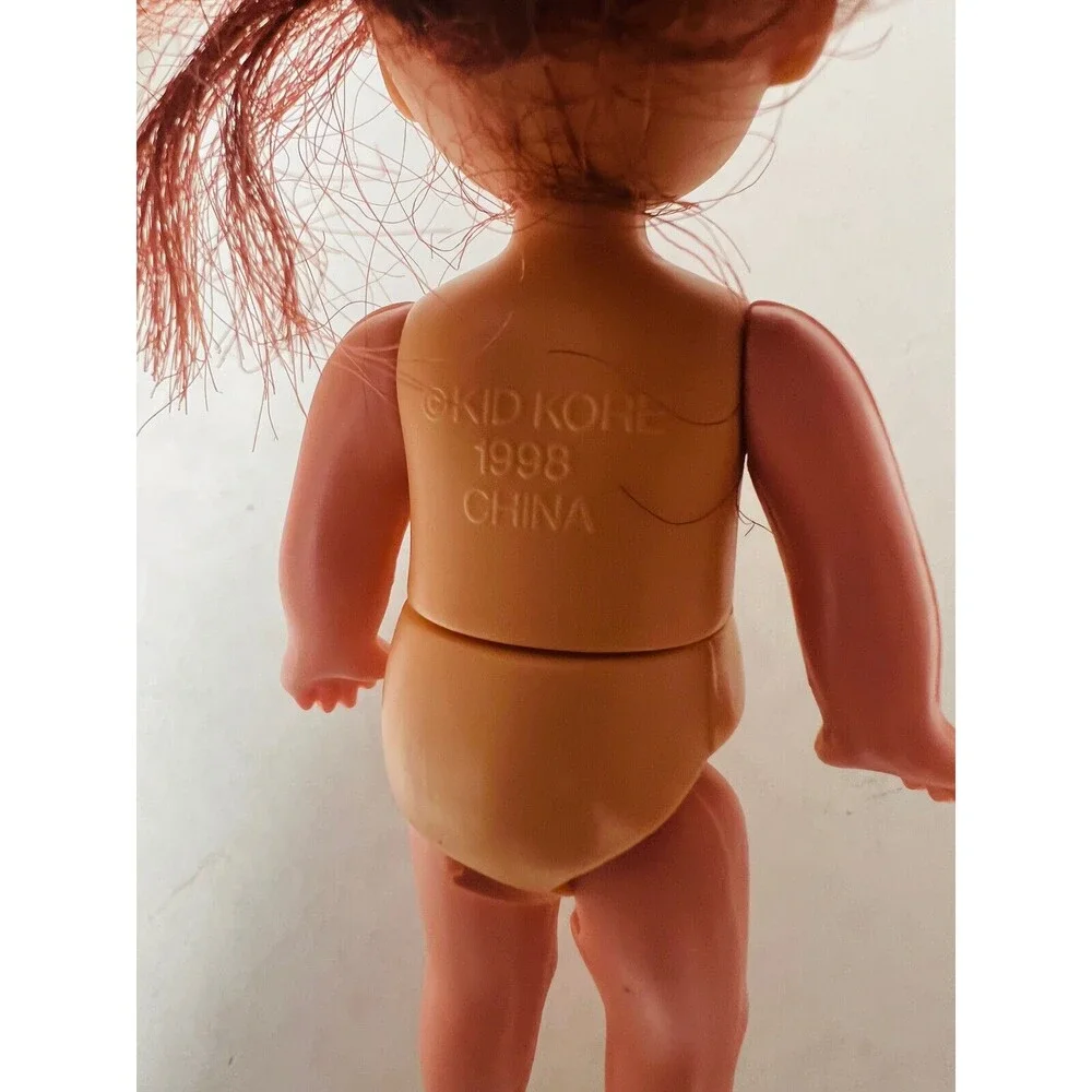 Kid Kore Vintage 1998 Doll Red Brown Hair Blue Eyes 5